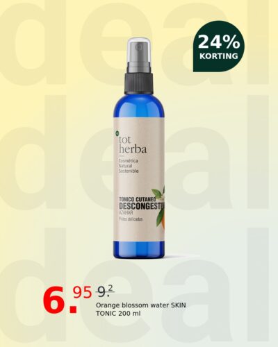 Orange blossom water SKIN TONIC 200 ml