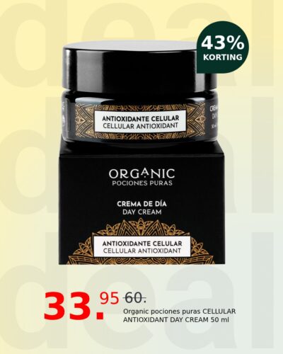 Orgạnic pociones puras CELLULAR ANTIOXIDANT DAY CREAM 50 ml