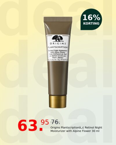Origins Plantscription™ Retinol Night Moisturizer with Alpine Flower 30 ml