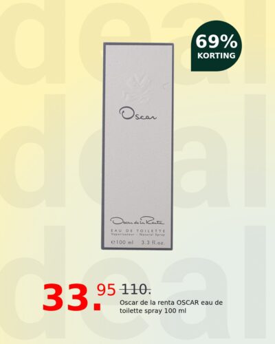 Oscar de la renta OSCAR eau de toilette spray 100 ml