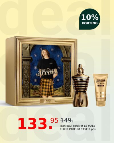 Jean paul gaultier LE MALE ELIXIR PARFUM CASE 2 pcs