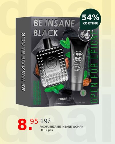 PACHA IBIZA BE INSANE WOMAN LOT 2 pcs