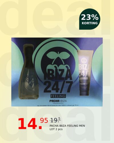 PACHA IBIZA FEELING MEN LOT 2 pcs