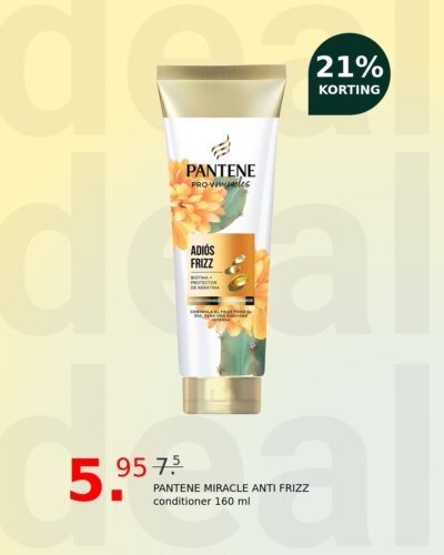 PANTENE MIRACLE ANTI FRIZZ conditioner 160 ml