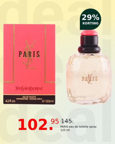PARIS eau de toilette spray 125 ml