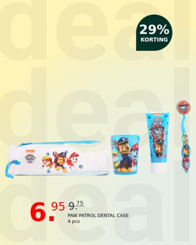 PAW PATROL DENTAL CASE 4 pcs