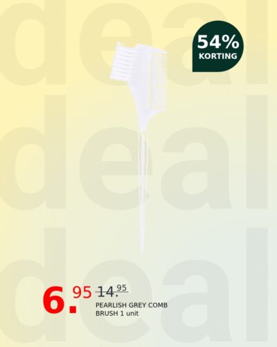 PEARLISH GREY COMB BRUSH 1 unit