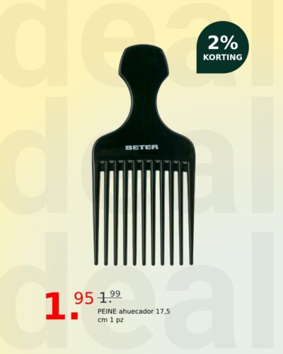 PEINE ahuecador 17,5 cm 1 pz