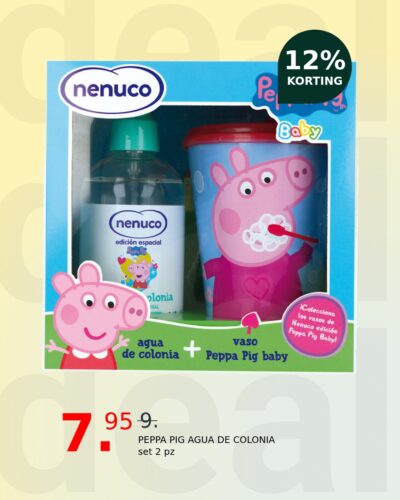 PEPPA PIG AGUA DE COLONIA set 2 pz