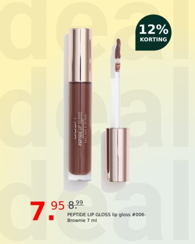 PEPTIDE LIP GLOSS lip gloss #006-Brownie 7 ml