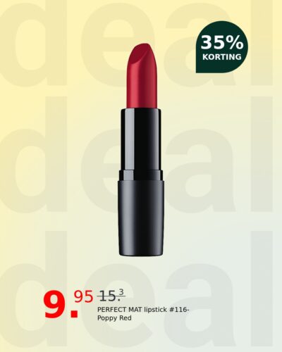 PERFECT MAT lipstick #116-Poppy Red