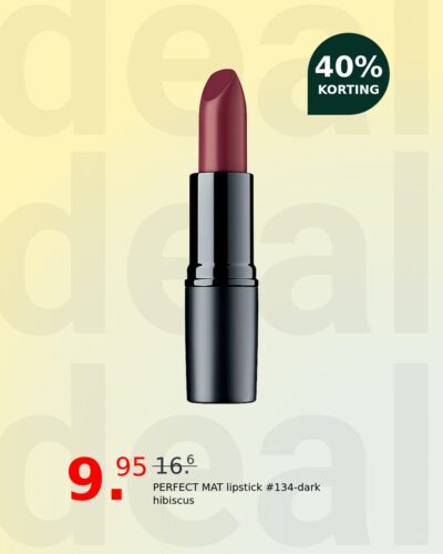 PERFECT MAT lipstick #134-dark hibiscus