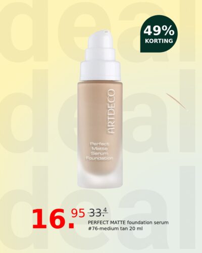 PERFECT MATTE foundation serum #76-medium tan 20 ml