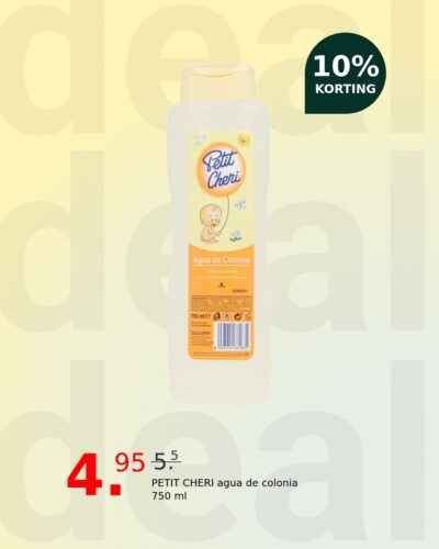 PETIT CHERI agua de colonia 750 ml