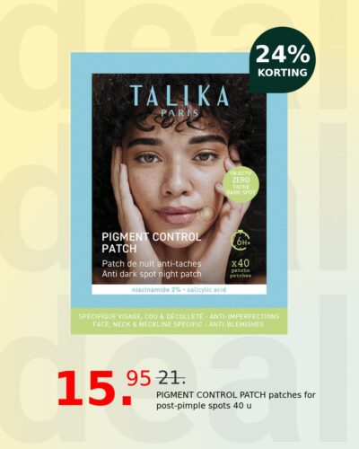 PIGMENT CONTROL PATCH patches for post-pimple spots 40 u