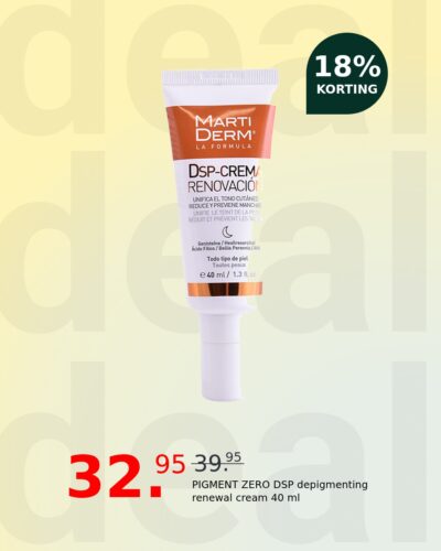 PIGMENT ZERO DSP depigmenting renewal cream 40 ml