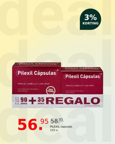 PILEXIL capsules 125 u