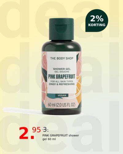 PINK GRAPEFRUIT shower gel 60 ml
