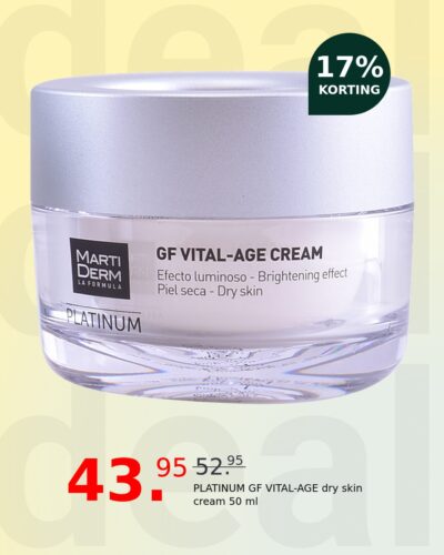 PLATINUM GF VITAL-AGE dry skin cream 50 ml