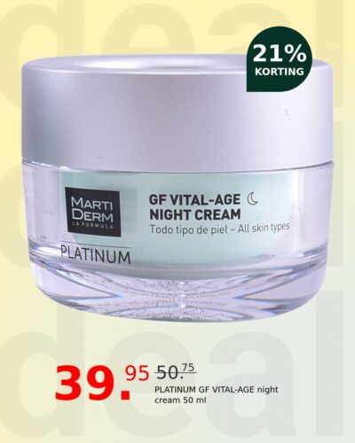 PLATINUM GF VITAL-AGE night cream 50 ml