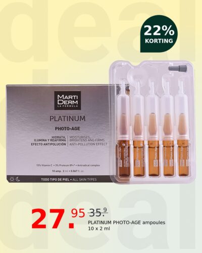 PLATINUM PHOTO-AGE ampoules 10 x 2 ml