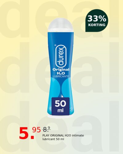 PLAY ORIGINAL H2O intimate lubricant 50 ml