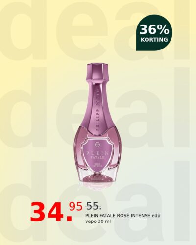 PLEIN FATALE ROSÉ INTENSE edp vapo 30 ml
