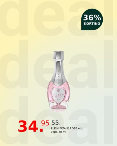 PLEIN FATALE ROSÉ edp vapo 30 ml