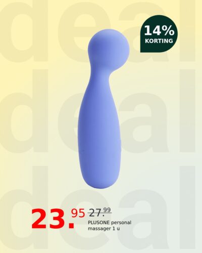 PLUSONE personal massager 1 u