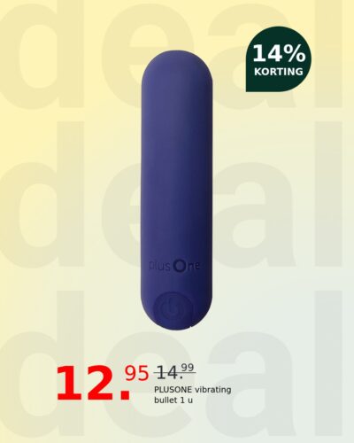 PLUSONE vibrating bullet 1 u