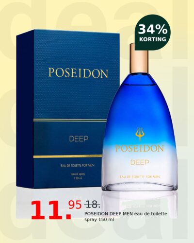 POSEIDON DEEP MEN eau de toilette spray 150 ml
