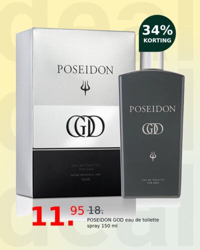 POSEIDON GOD eau de toilette spray 150 ml