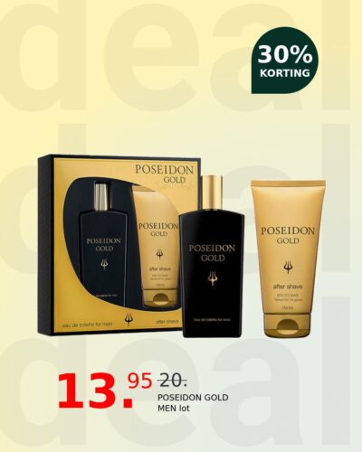 POSEIDON GOLD MEN lot