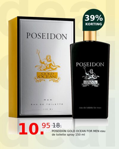 POSEIDON GOLD OCEAN FOR MEN eau de toilette spray 150 ml