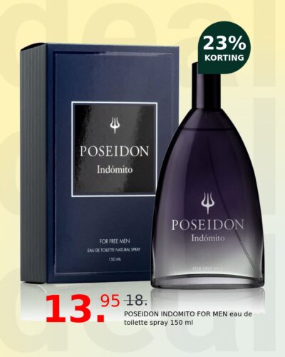 POSEIDON INDOMITO FOR MEN eau de toilette spray 150 ml