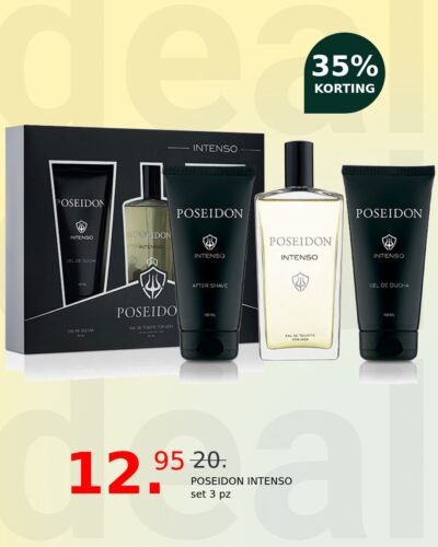 POSEIDON INTENSO set 3 pz