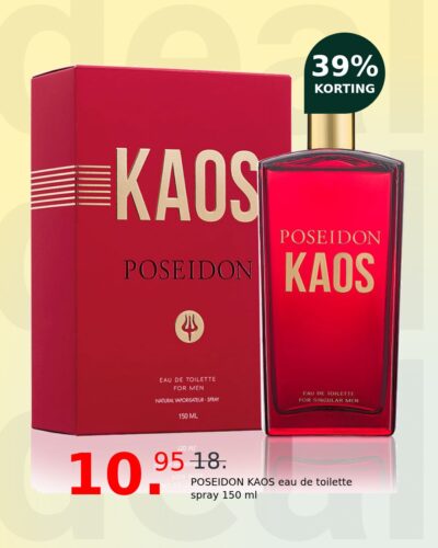 POSEIDON KAOS eau de toilette spray 150 ml