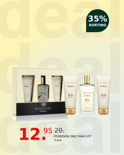 POSEIDON ONLY MAN LOT 3 pcs