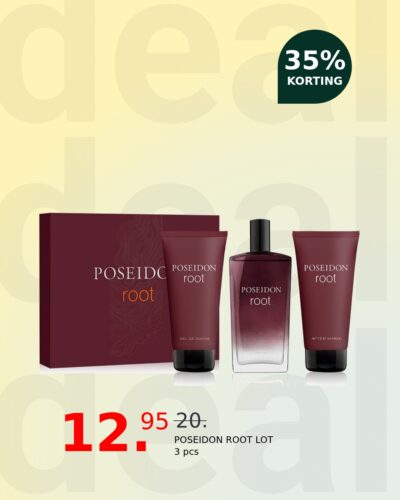 POSEIDON ROOT LOT 3 pcs