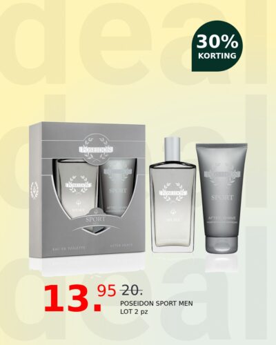 POSEIDON SPORT MEN LOT 2 pz