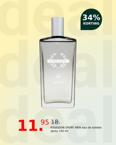 POSEIDON SPORT MEN eau de toilette spray 150 ml