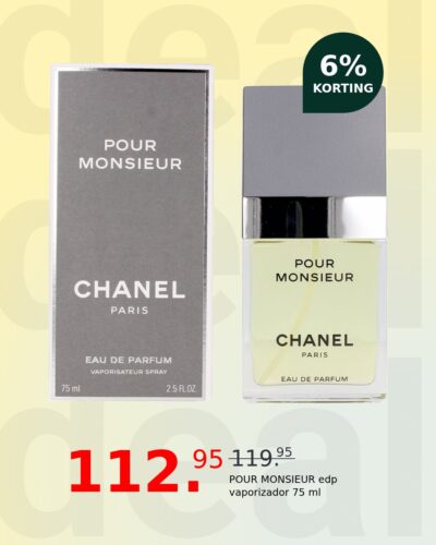 POUR MONSIEUR edp vaporizador 75 ml