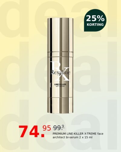 PREMIUM LINE-KILLER X-TREME face architect bi-serum 2 x 15 ml