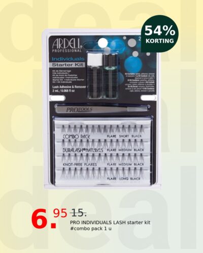 PRO INDIVIDUALS LASH starter kit #combo pack 1 u