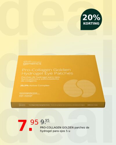 PRO-COLLAGEN GOLDEN parches de hydrogel para ojos 5 u