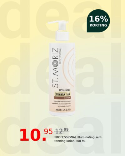 PROFESSIONAL Illuminating self-tanning lotion 200 ml