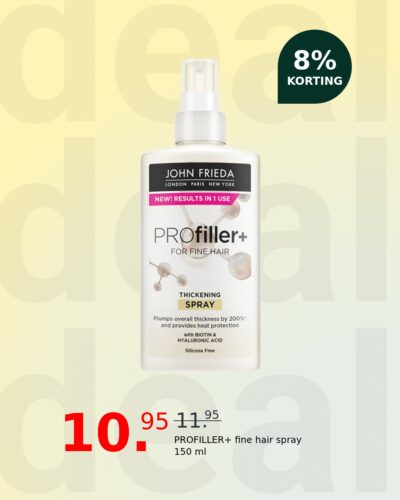 PROFILLER+ fine hair spray 150 ml