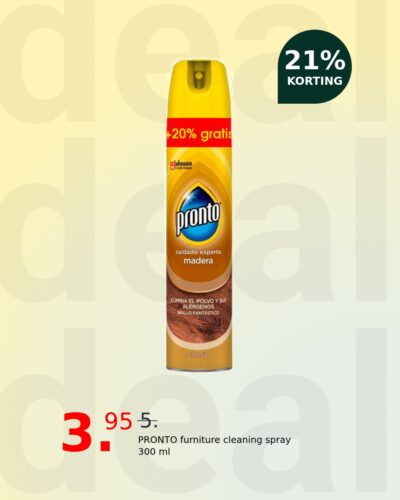 PRONTO furniture cleaning spray 300 ml
