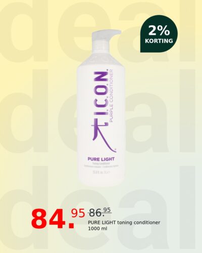 PURE LIGHT toning conditioner 1000 ml