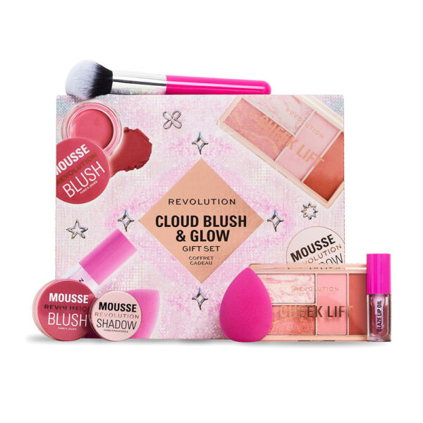 Revolution make up CLOUD BLUSH & GLOW CASE 6 pcs